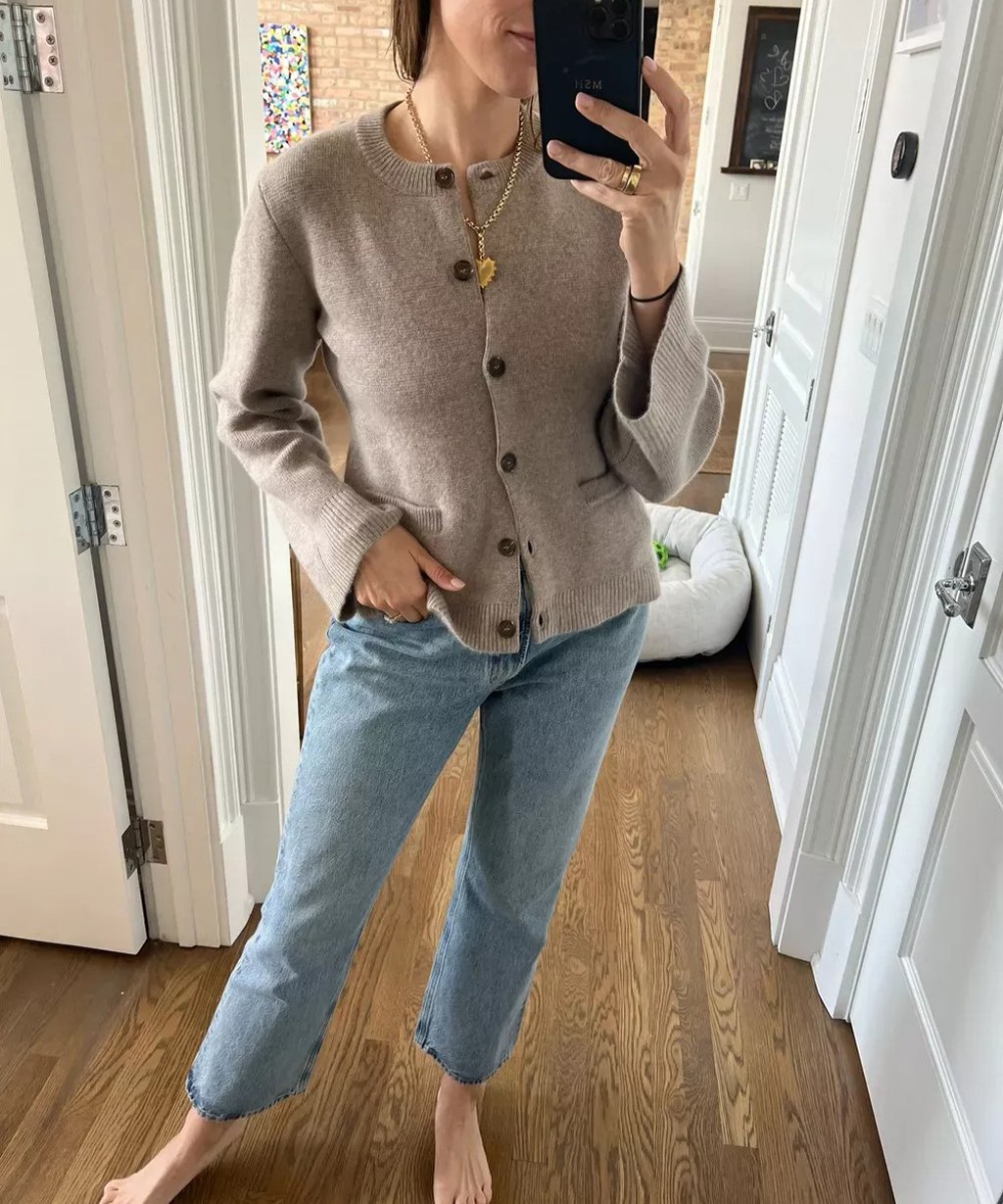 Soft Button Cardigan